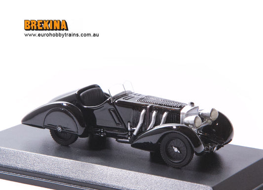 BoS (Best Of Show) 1:87 Mercedes SSK Count Trossi, black - item BOS87405