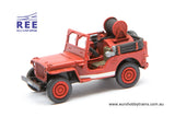REE MODELES 1:87 JEEP C.C.F.L motor pump for forest fires - item CB-086