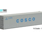 1:160 COSCO 40 foot Freight shipping container