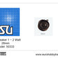 ESU - Round speaker 28mm, 4 Ohm, 1 ~ 2W item 50333