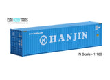 1:160 HANJIN 40 foot Freight shipping container