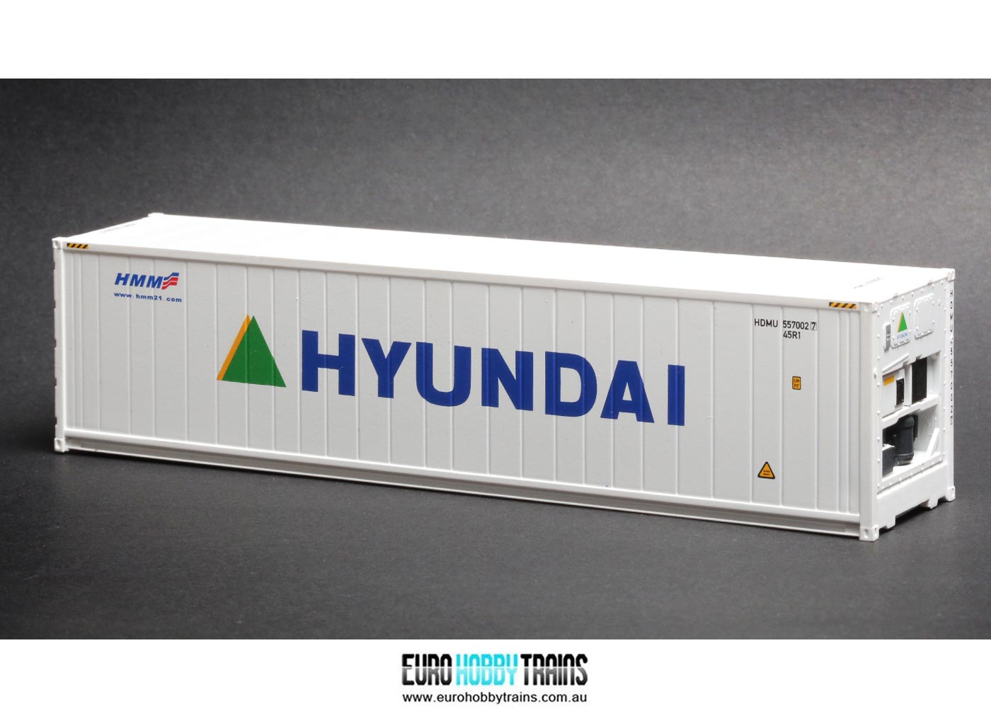 1:87 Scale HYUNDAI 40 foot refrigerated shipping container