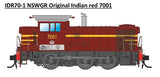 IDR MODELS - NSWGR 70 Class Original Indian Red 7001 - HO Scale
