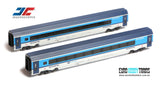 JAGERNDORFER 1:87 CD Railjet ECONOMY coaches set - item 70215