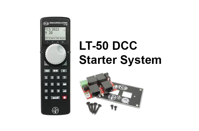 TCS DCC - DCC Starter System LT-50 Handheld - item LT-50