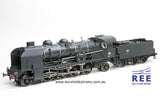 REE Modeles 1:87 Steam locomotive 6-141 E 458 SNCF VEYNES Ep. III - item MB-129