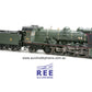 REE Modeles 1:87 Steam locomotive 5-141 E 284 SNCF VILLENEUVE Ep. III - item MB-130S DCC with smoke and sound