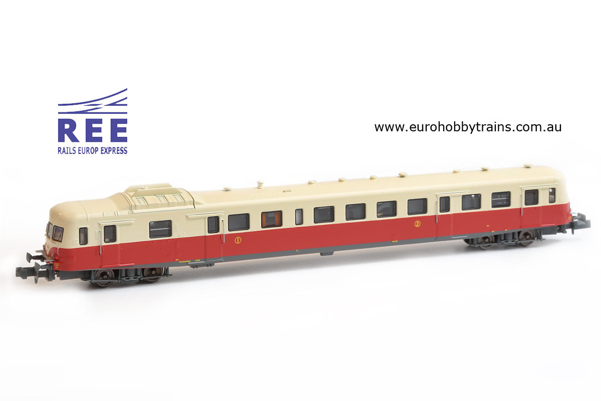 REE MODELES 1:160 Autorail CAEN Cream rooftop Ep.IV item NW-040
