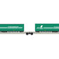 REE MODELES - N Scale Freight Wagon with 2 truck trailers LANNUTTI Ep.V-VI item NW-183