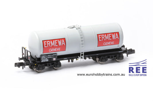 REE MODELES 1:160 - ANF "ERMEWA-GENEVE" Bogies Y 23M, wine transport Era III - item NW-222