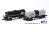 REE MODELES 1:160 twin pack ANF "ALGECO / TOTAL" petroleum tankers Era IV - item NW-226