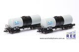 REE MODELES 1:160 twin pack ANF "MILLET" petroleum tankers Era IV - item NW-230