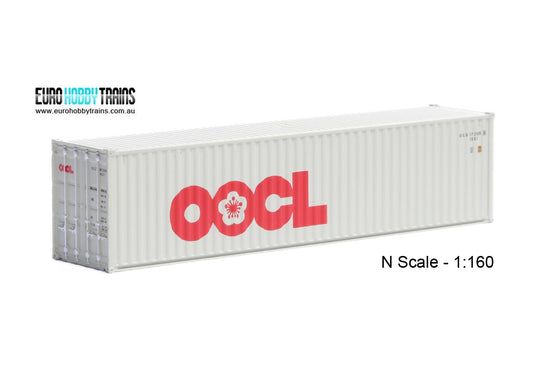 1:160 OOCL 40 foot Freight shipping container