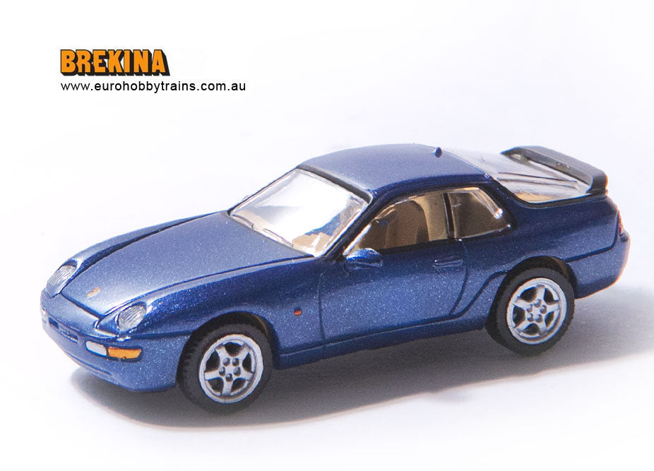 BREKINA (PCX87) 1:87 Porsche 968, metallic blue - item PCX870015
