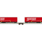 REE MODELES - N Scale Freight Wagon with 2 trailers GRUBER Logistics Ep.V-VI item NW-092