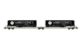 REE MODELES 1:160 Freight Wagon with 2 trailers WARSTEINER Ep.V-VI item NW-094