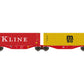 REE MODELES - Flat Car with containers KLINE + MSC NW-096