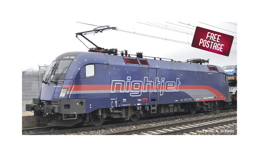 ROCO Electric Locomotive AC 1116 195 NIGHTJET ÖBB item 79242 with sound