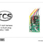 TCS DCC - M1P-1" decoder with 8pin plug - SKU 1385