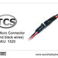 TCS DCC 2-Pin Micro Connector (red and black wires) SKU-1520