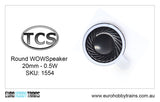 TCS DCC - 20mm Round WOWSpeaker 0.5W SKU-1554