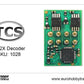 TCS DCC - DP2X - 8-Pin plug in decoder SKU: 1028