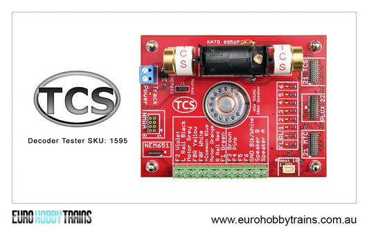 TCS DCC - Decoder Tester SKU 1595