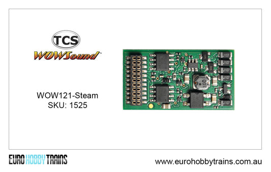 TCS DCC – WOWSound 121 Steam SKU 1525