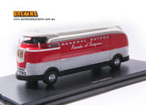 BoS (Best Of Show) 1:87 GM Futurliner (Parade Of Progress), red/white - item BOS87265