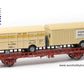 REE Modeles 1:87 Dual-carrier UFR wagon with load - item WB-643