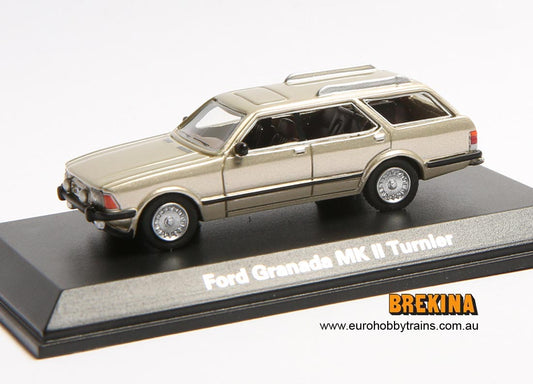 BREKINA 1:87 FORD Granada MK II Turnier, Metallic Beige - item BOS87300