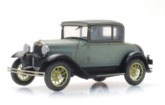 ARTITEC 1:87 Ford Model A Coupe, green - item 389.526