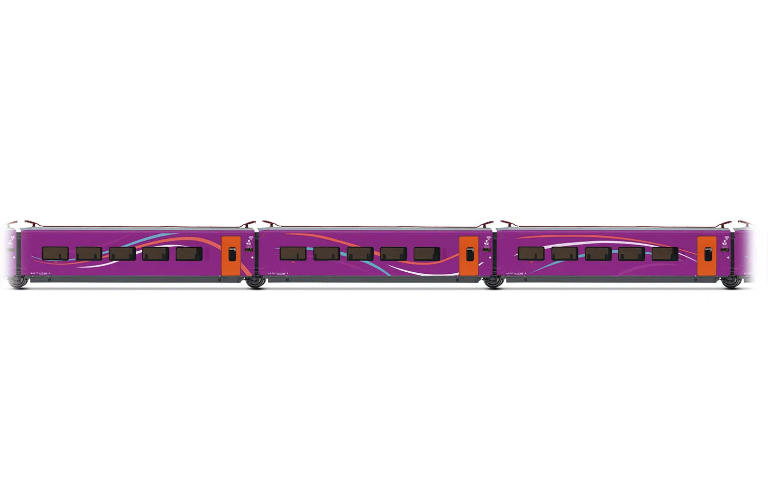ELECTROTREN 1:87 RENFE, 3 cars add-on set for the high-speed train "AVLO" pack 3/3 - item HE3003