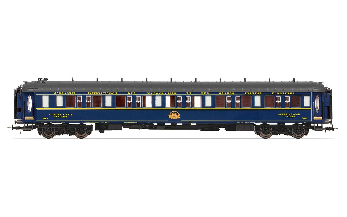 JOUEF 1:87 CIWL, sleeping car type Lx in blue livery item HJ4128