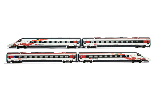 LIMA EXPERT 1:87 SBB, 4-unit base set EMU class RABe 503- item HL1671
