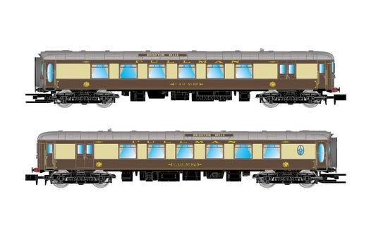 ARNOLD - 1:148 Pullman, set of 2 coaches 5-BEL 'Brighton Belle', coach and railcar-item HN3006