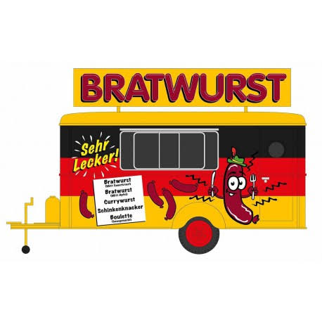 ARNOLD 1:160 Bratwurst/sausage food trailer - item HN7002