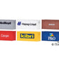 KIBRI 1:87 20-foot container, 6 pieces - item 10924