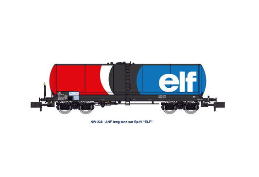 REE MODELES 1:160 ANF long tank car “ELF”, Era IV - item NW-238