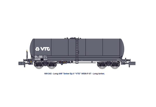 REE MODELES 1:160 Long ANF tank wagon, Era V - item NW-242