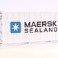 1:87 Scale MAERSK SEALAND 20 foot refrigerated shipping container