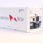 1:87 Scale HAMBURG SUD 20 foot refrigerated shipping container