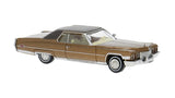 BREKINA 1:87 Cadillac Coupe deVille, metallic brown/dark brown 1972 - item 18130