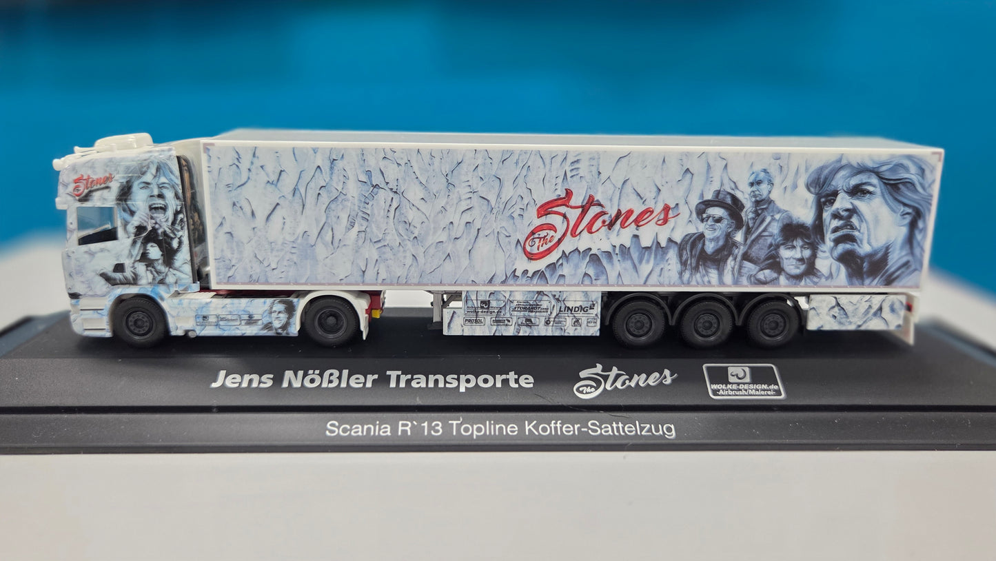 HERPA 1:87 Scania R 13 TL "The Stones" Semitrailer truck - item 121958