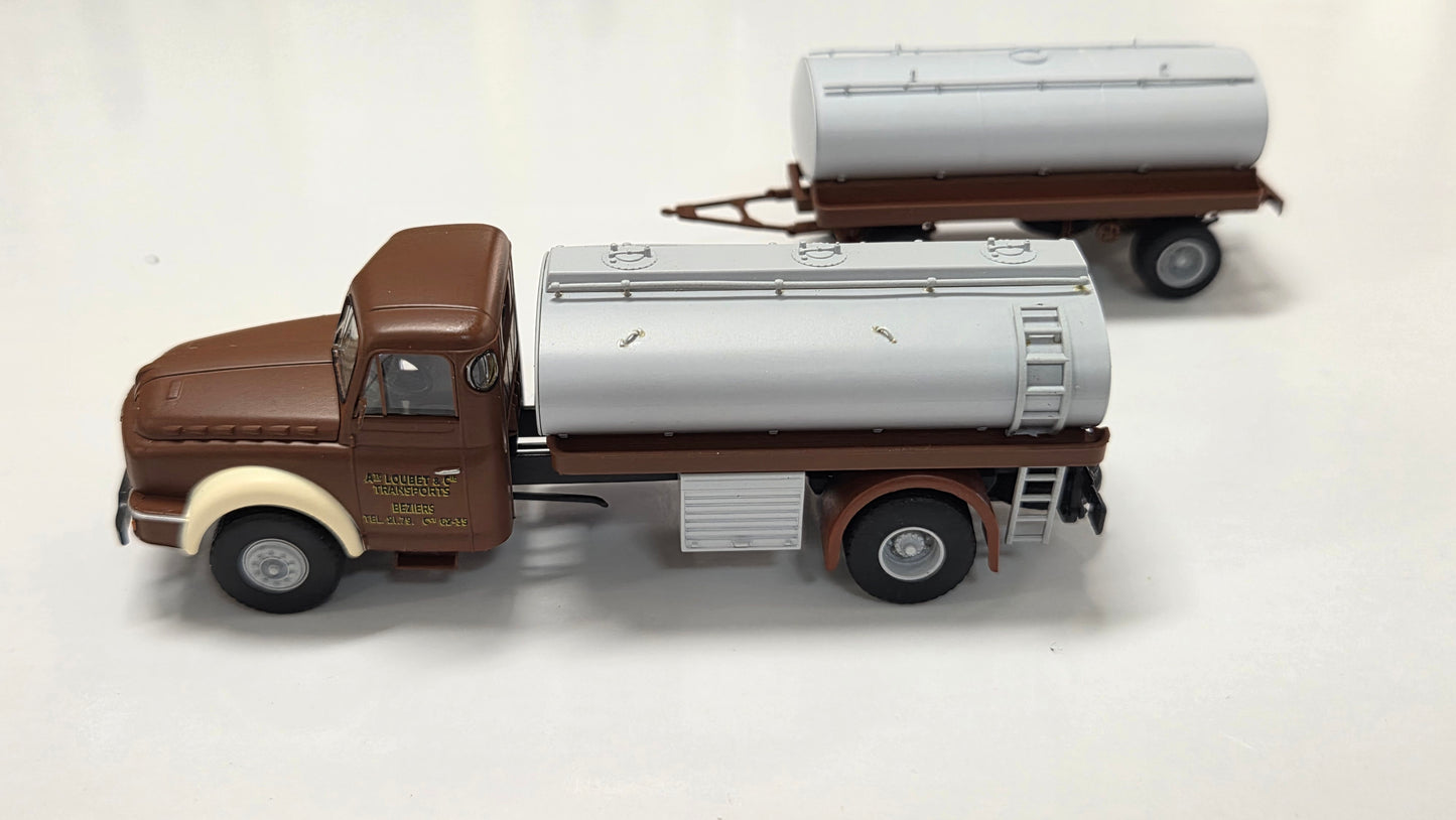 REE MODELES 1:87 Willeme wine tanker with trailer - item CB-071