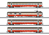 MINITRIX 1:160 Swiss Express Train Car Set - item 18720