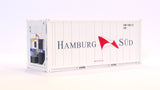 1:87 Scale HAMBURG SUD 20 foot refrigerated shipping container