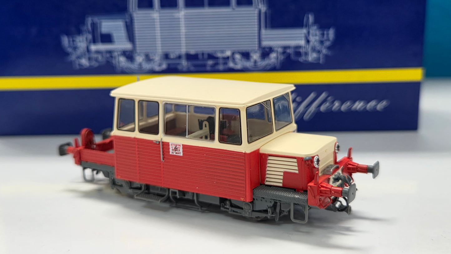 REE MODELES 1:87 Draisine DU65 railcar, with DCC Sound - MB-075-S