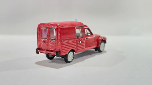 BREKINA 1:87 Citroen Acadiane, red - item 14280