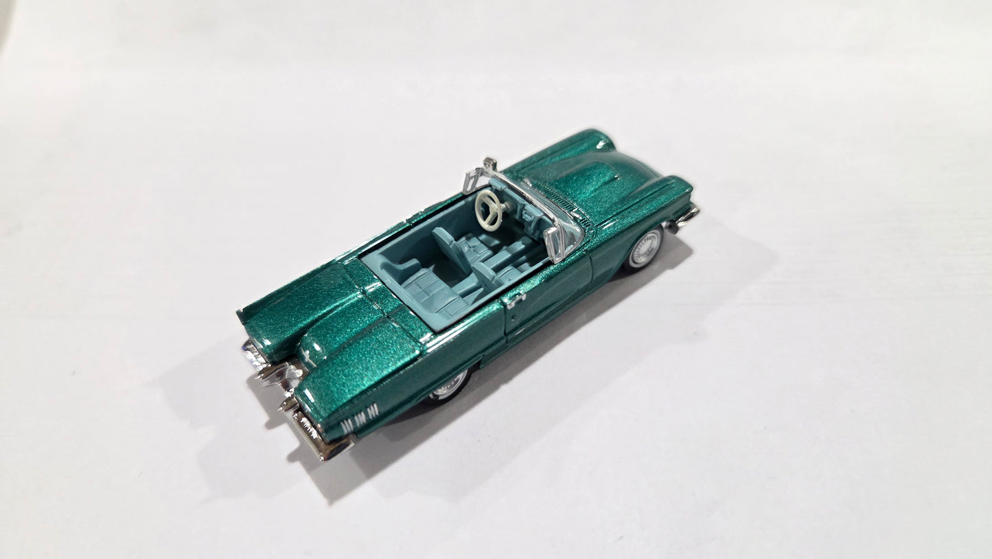 BREKINA 1:87 Ford Thunderbird Cabriolet, metallic-green 1960 - item 18201
